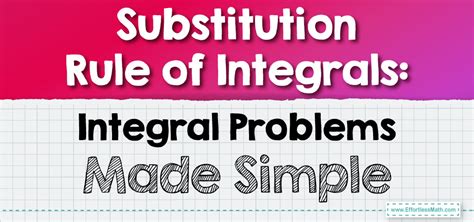 Image result for Simple Integral Problems