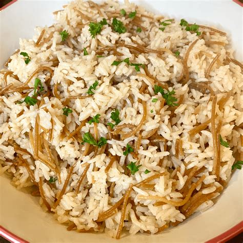 Middle Eastern Rice with Vermicelli - Basic Middle Eastern Rice Recipe