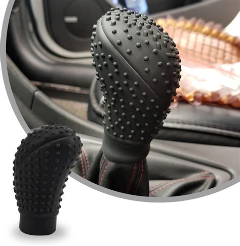 SARTE Car Gear Knob Protector Silicone Gear Shifter Cover for Anti ...