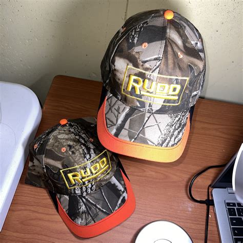 Rudd Equipment Logo Heavy Equip Machinery Camo Adjustable Lot of two | eBay