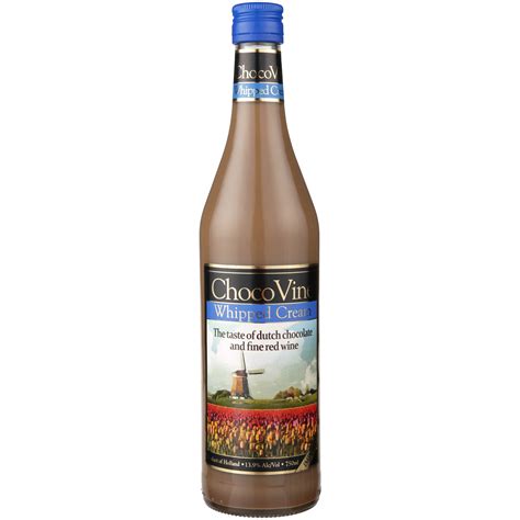 ChocoVine Whipped Cream Dutch Chocolate and Fine Red Wine - Shop Wine ...