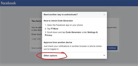 How to Recover Authenticator Code for Facebook 的图像结果
