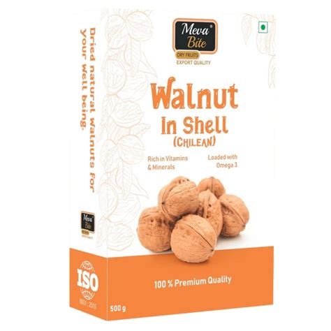 Walnut - (With Shell) 500g Meva Bite – JITCO