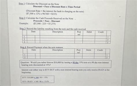 Discount On Note Journal Entry 的图像结果