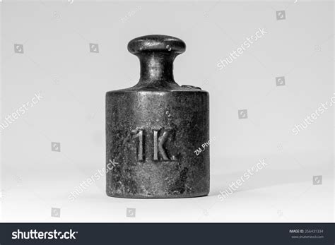 Vintage One Kilogram Iron Calibration Weight Stock Photo 256431334 ...