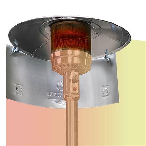 Sweet Heat Pro- 35in x 15in- Patio Heater Reflector Aluminum/Silver ...