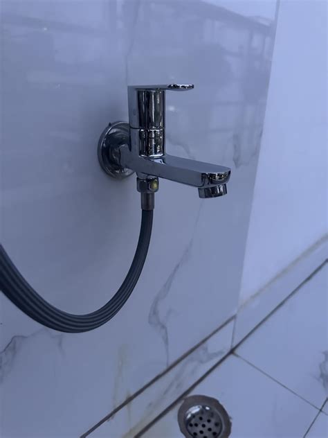 Delta Faucet 2-Way Bib Tap with Wall Flange | Polished Chrome | BT002 ...