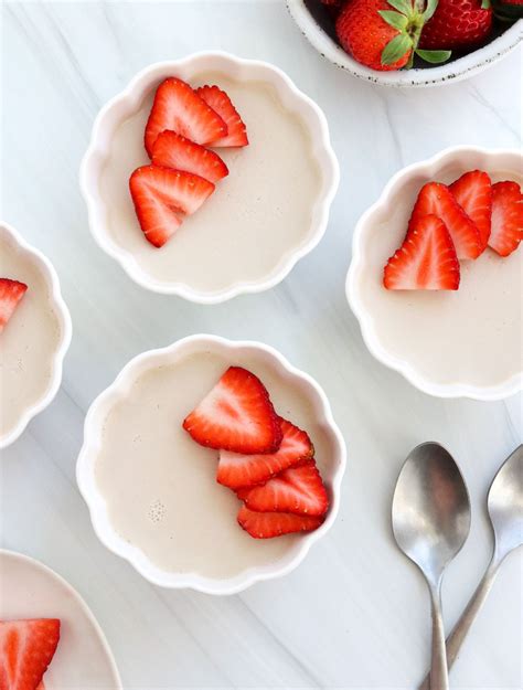 Coconut Panna Cotta (Dairy-free Dessert!) - Detoxinista