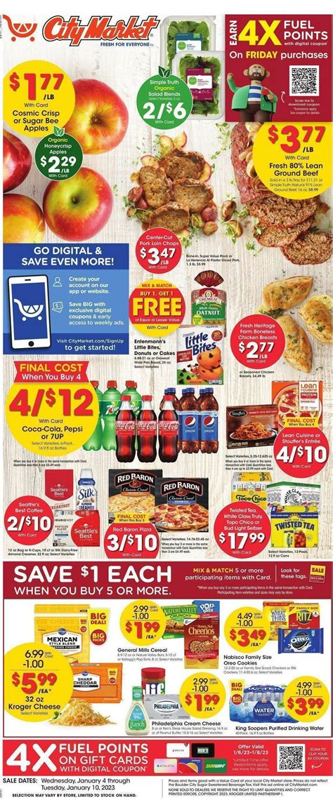 City Market Weekly Ads & Special Buys from January 4