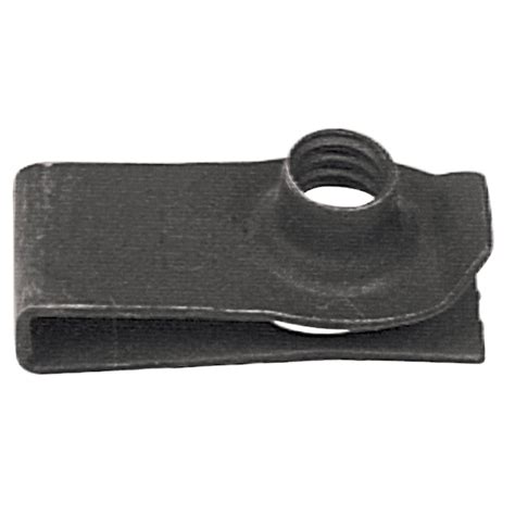 Hillman 1/4-in Black Phosphate Long U-Nut 882982 at Lowes.com