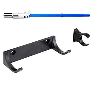 Horizontal Lightsaber Wall Mount Holder Light Saber Display Rack Hook ...