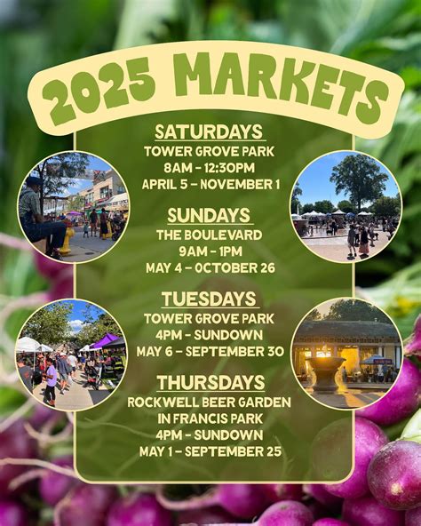 Tower Grove Farmers' Market | It’s official! The Saturday Tower Grove ...