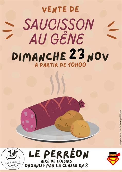 Saucisson au gène ? ? , Le Perréon, Villeurbanne, 23 November 2025 ...
