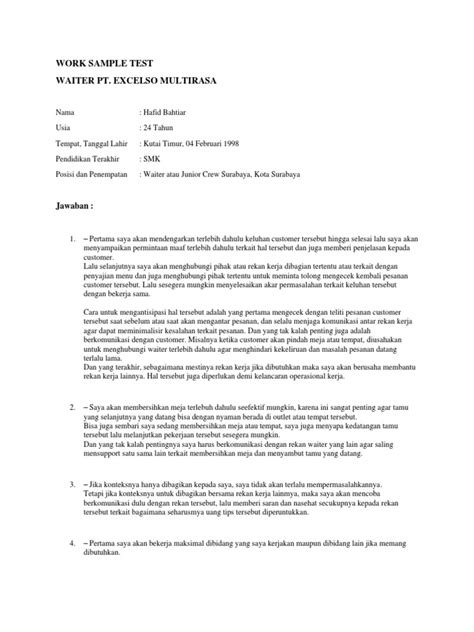 Image result for Work Sample Test