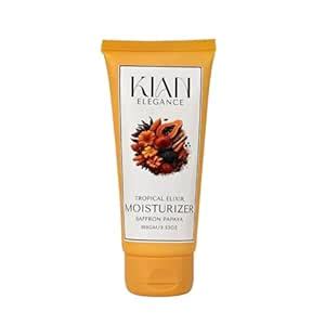 Kian Elegance Tropical Elixir Saffron Papaya Moisturizer | Hydrating ...