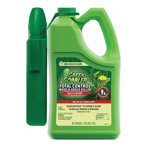 Green Gobbler Natural Total Control Weed & Grass Killer | Made with ...