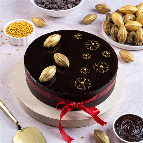 Double Chocolate Truffle with French Nougatine – Love and Cheesecake
