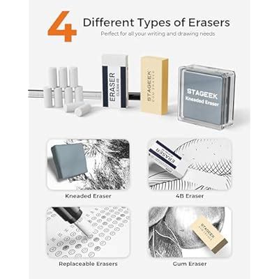 STAGEEK Metal Mechanical Pencil Set in Leather Case, India | Ubuy