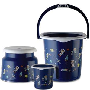 cello Kidzbee Cosmic Explorer Splash Bathroom Set|Sturdy and Durable ...