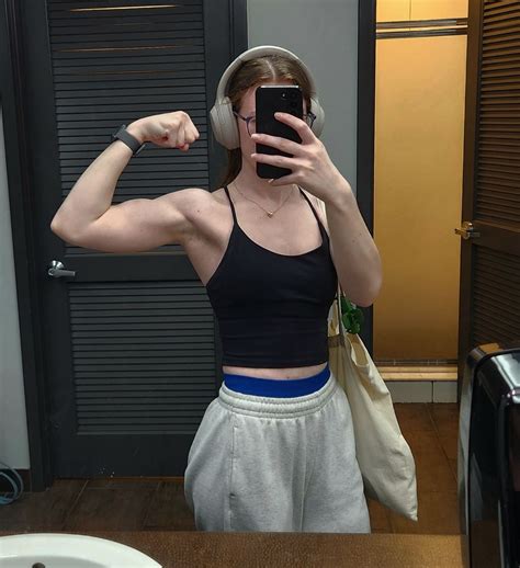 Women Flexing Biceps