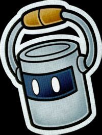 Image result for Paper Mario Color Splash Paint Bucket