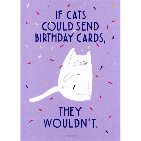 Printable Cute Cats Birthday Card Template for Kids · InkPx ...