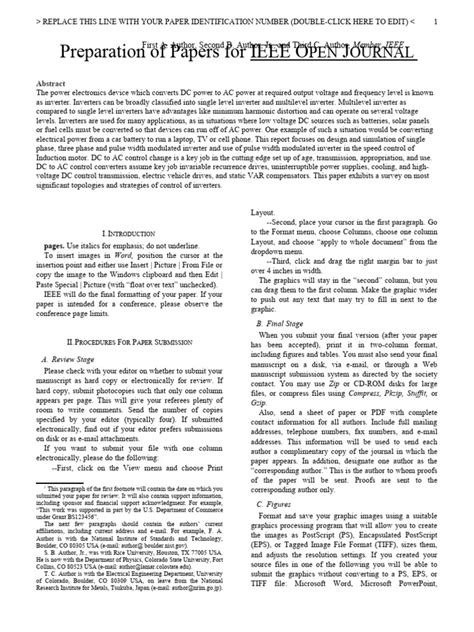 Image result for Journal Paper Example