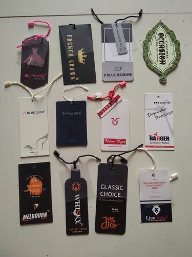 Hang Tags - Clothes Hang Tag Manufacturer from Ahmedabad