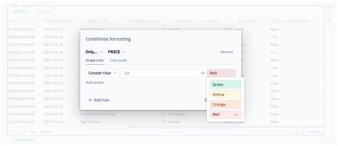 Image result for Data Cell Table Color Professional