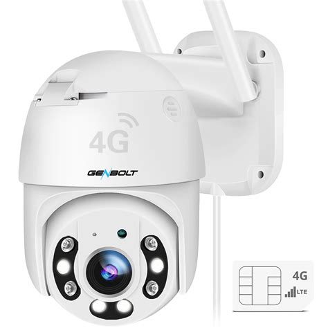 Genbolt 4g Lte Security Camera Outdoor Wired With Sim Card | Desertcart ...