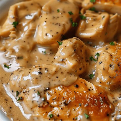 Slow cooker chicken and gravy – Artofit