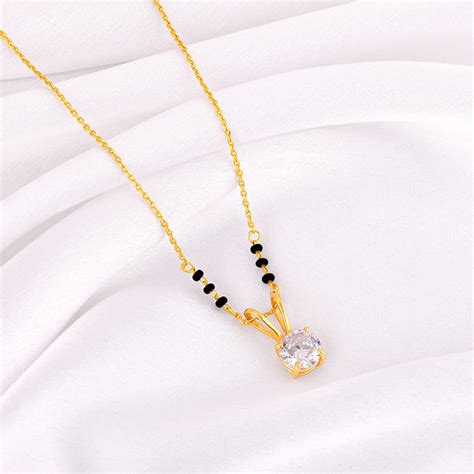 Elegant Golden Forever Moments Mangalsutra – GIVA Jewellery