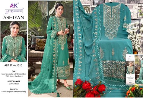 1010 Alk Pakistani Salwar Suits – Heriska