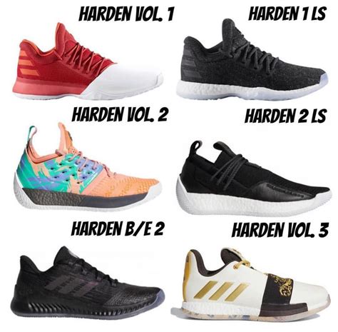 Adidas Harden Shoes List at Jonathan Landseer blog