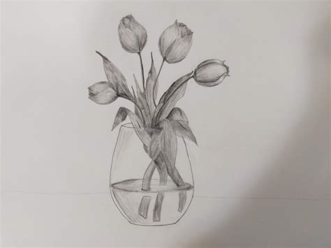 Flower Vase Sketch