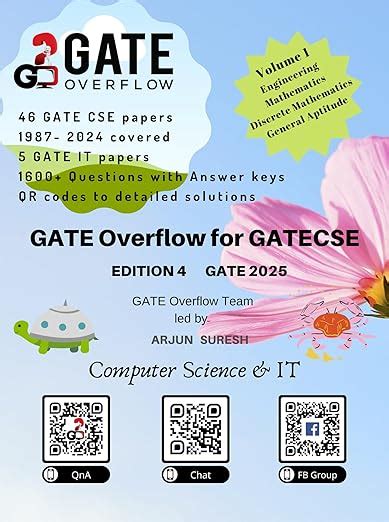 Buy GATE Overflow for GATE CSE 2025 (2 volumes, all PYQs, Questions ...