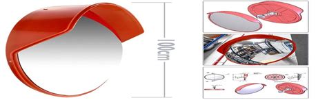 Rajvir International MIRROR Unbreakable Traffic Convex Mirror 100cm ...