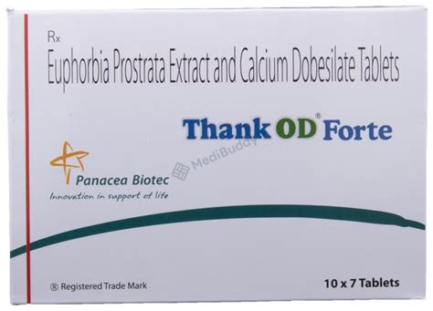 Thank OD Forte Tablet: Price, Uses, Side Effects & How to Use - MediBuddy