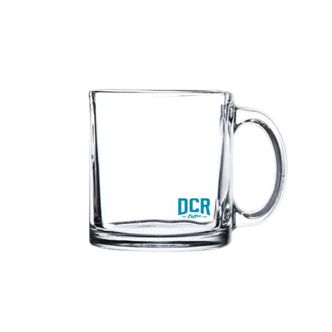 DCR Clear Glass Mug | Dillanos Coffee Roasters