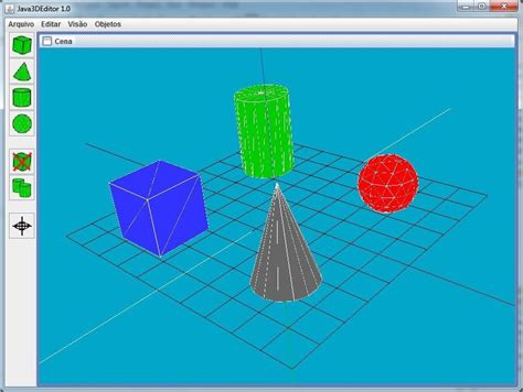 Java 3D Graphics 的图像结果