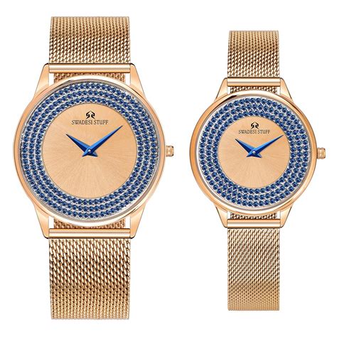 Buy SWADESI STUFF Eternity Daimond Studded Dial Premium & Luxurious ...