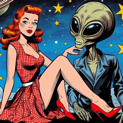 Image result for Alien Abduction Woman Art