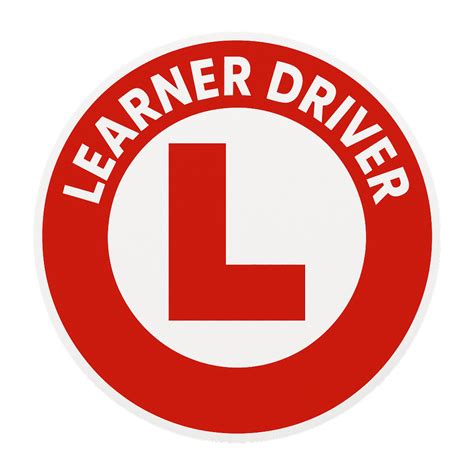 L Board – Learner Driver Safety Awareness Stickers for Vehicles – SMEEPS