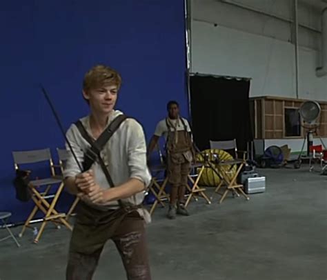 Image result for Maze Runner Cast Dancing Off Set