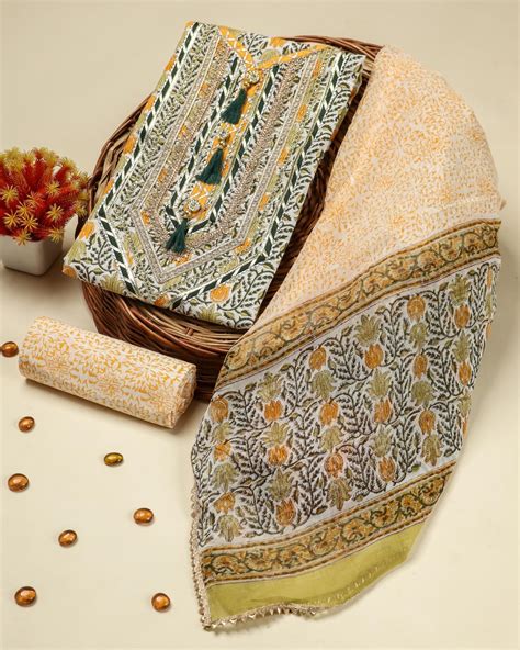 Shop gota work suit sets with chiffon dupatta online- Shalvi