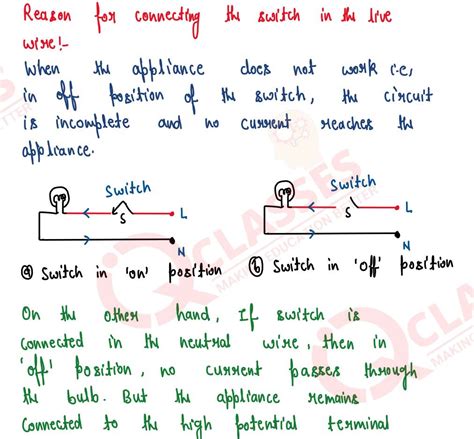 household circuits chapter important notes class10 icse