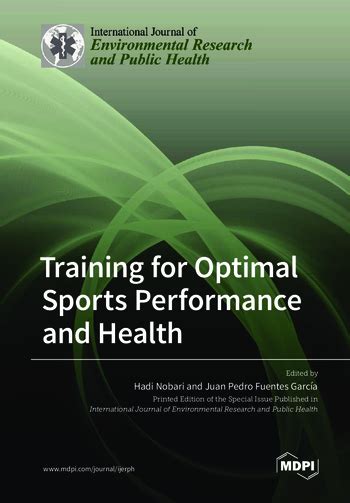 Training for Optimal Sports Performance and Health | MDPI Books