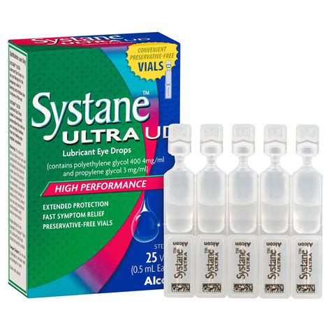Systane Ultra UD Lubricating Eye Drops 25 x 0.5ml Vials | Healthylife