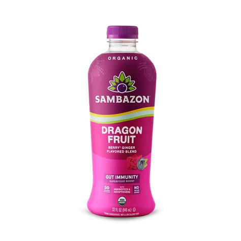Dragon Fruit Drink - Organic Pitaya Blend| SAMBAZON