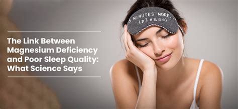 Magnesium Deficiency and Poor Sleep: Magnesium Benefits Explained